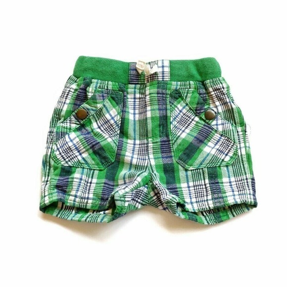Hanna Andersson Plaid Shorts 18m - Picture 1 of 4
